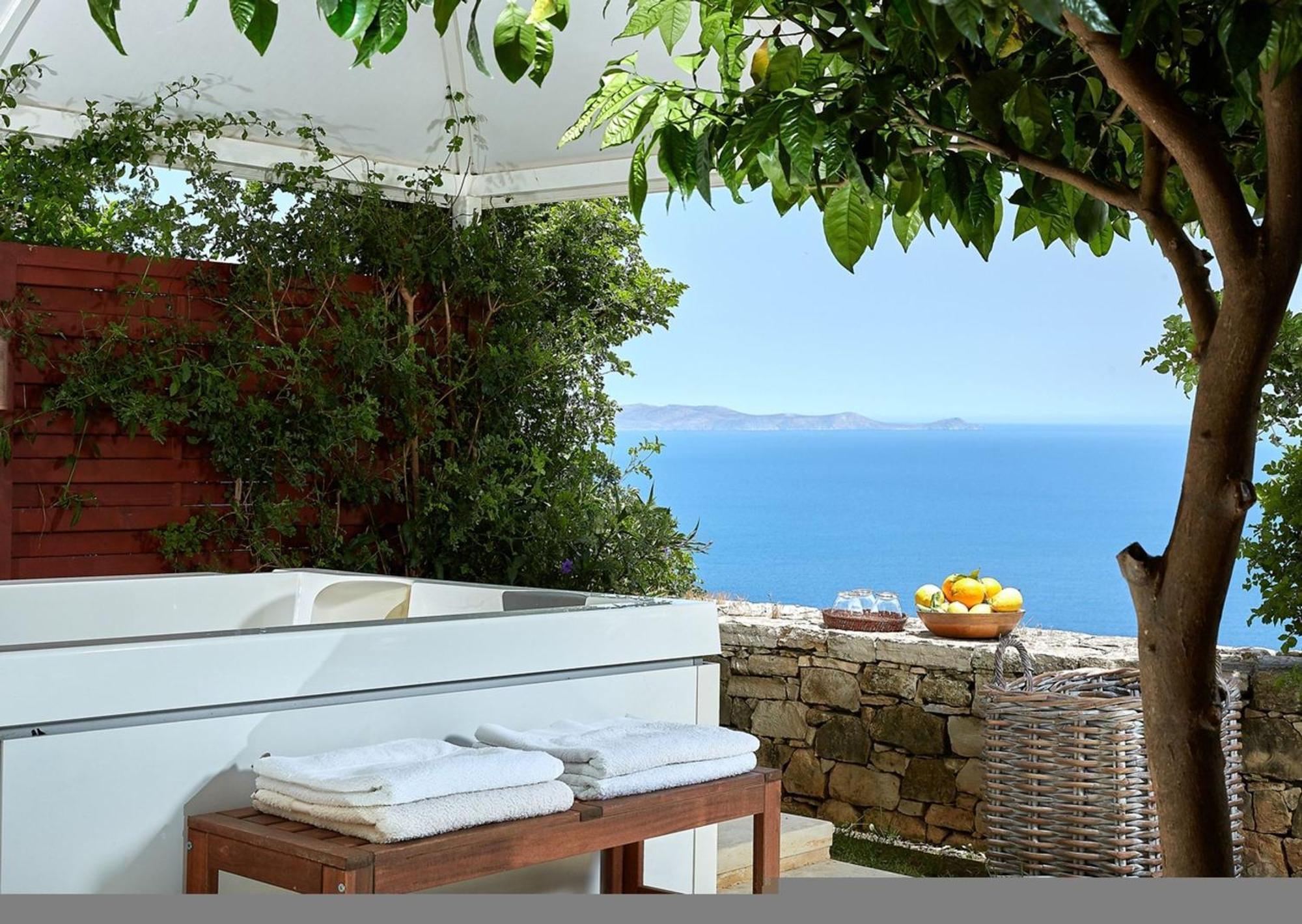 Villa Vollard With Amazing View Pool Heraklion  ภายนอก รูปภาพ