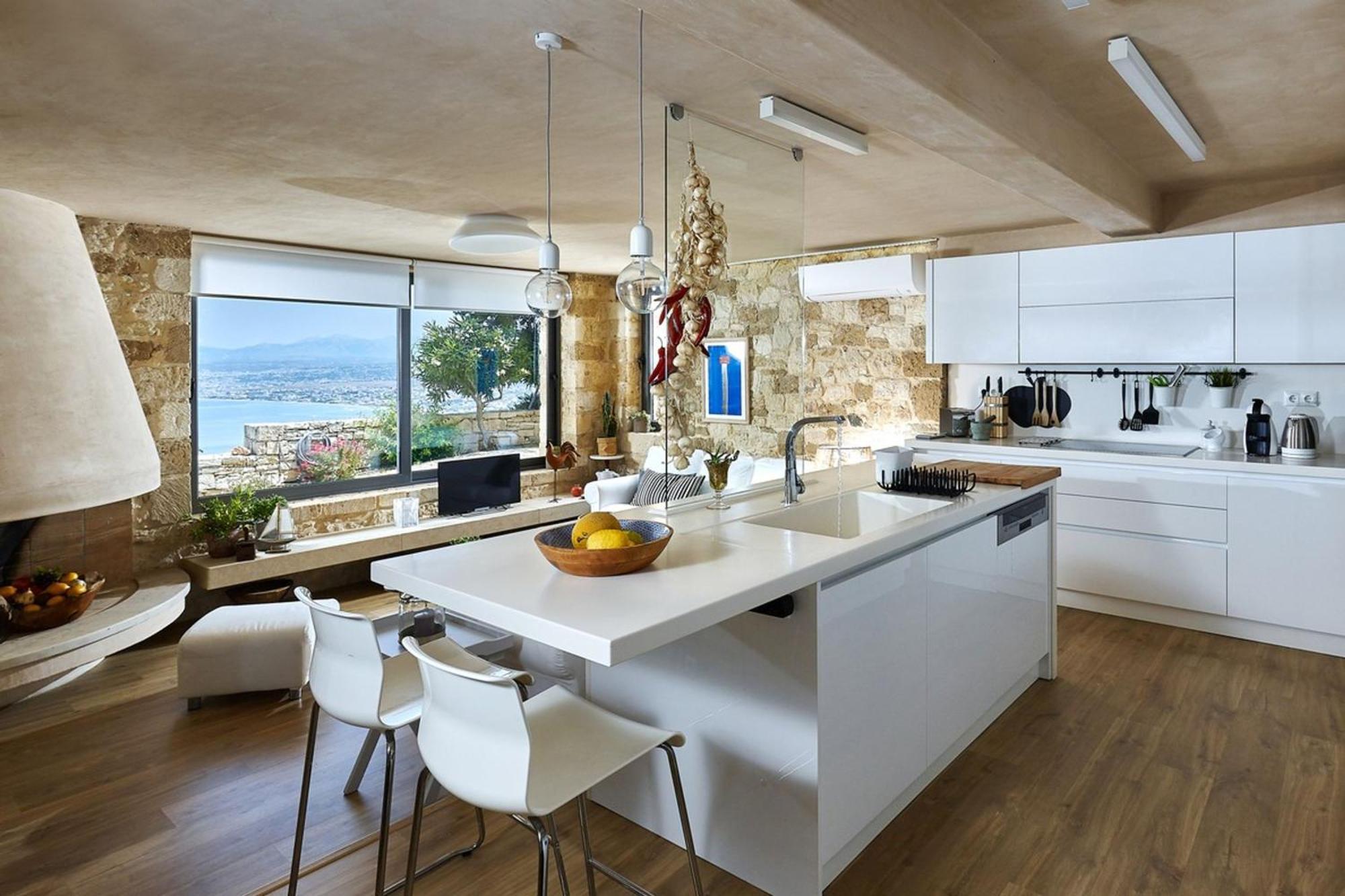 Villa Vollard With Amazing View Pool Heraklion  ภายนอก รูปภาพ
