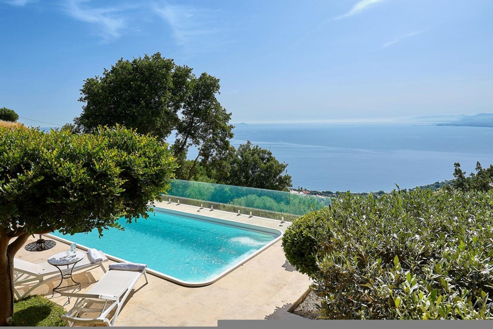 Villa Vollard With Amazing View Pool Heraklion  ภายนอก รูปภาพ