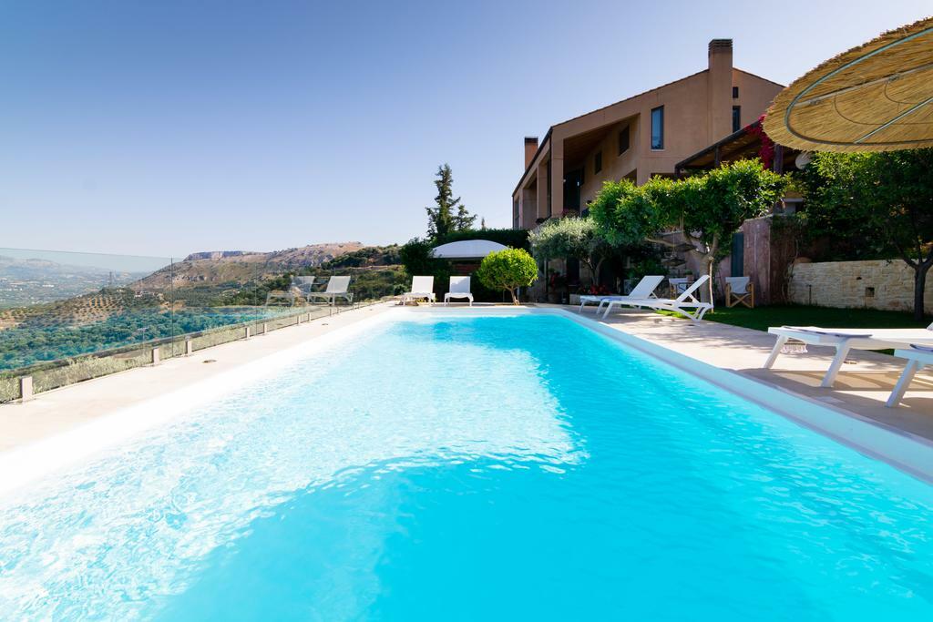 Villa Vollard With Amazing View Pool Heraklion  ภายนอก รูปภาพ